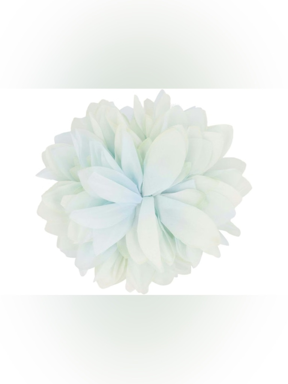 Gucci blue silk flower brooch